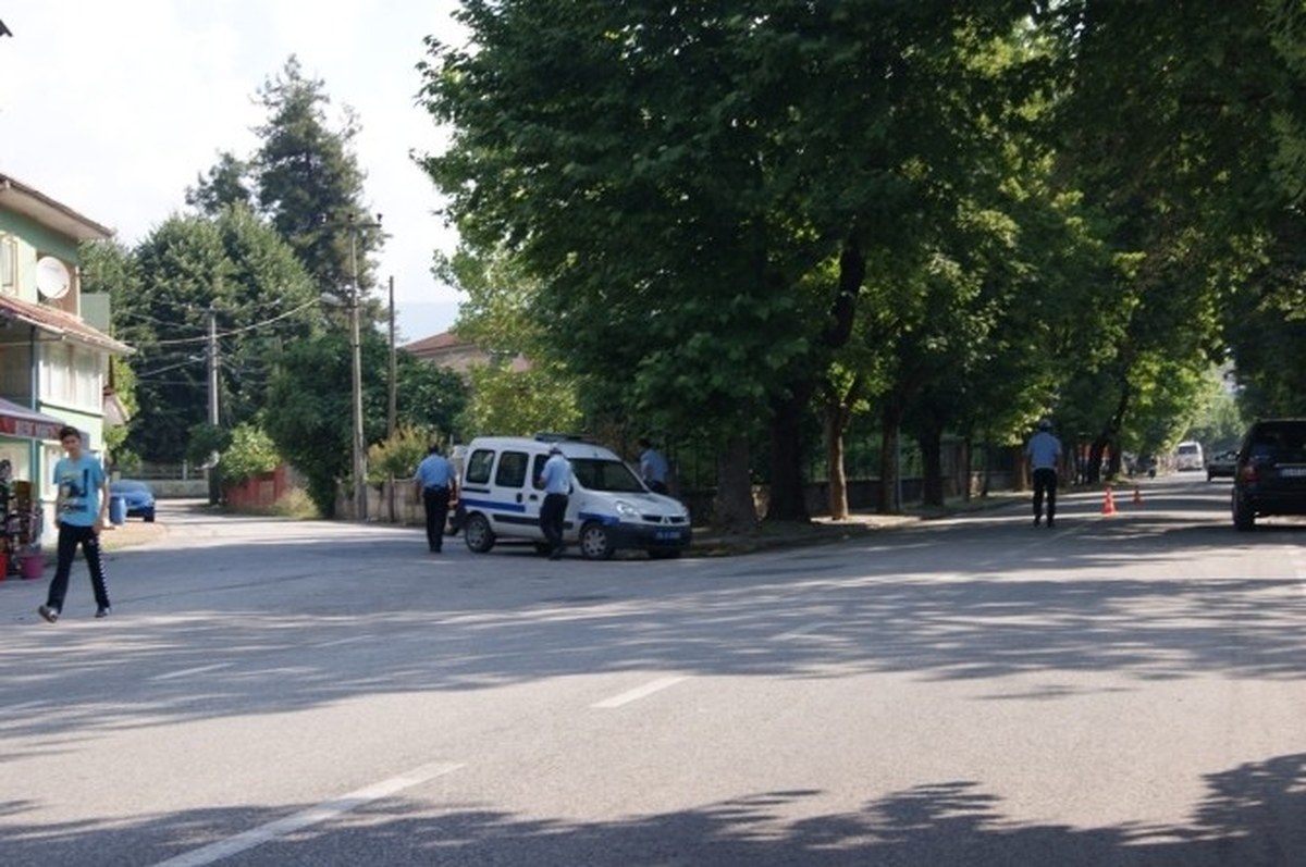 İlçe Merkezinde Kuruyan Ağaçlar Kesildi