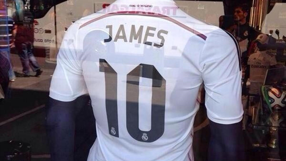 James Rodriguez Forması Satışta