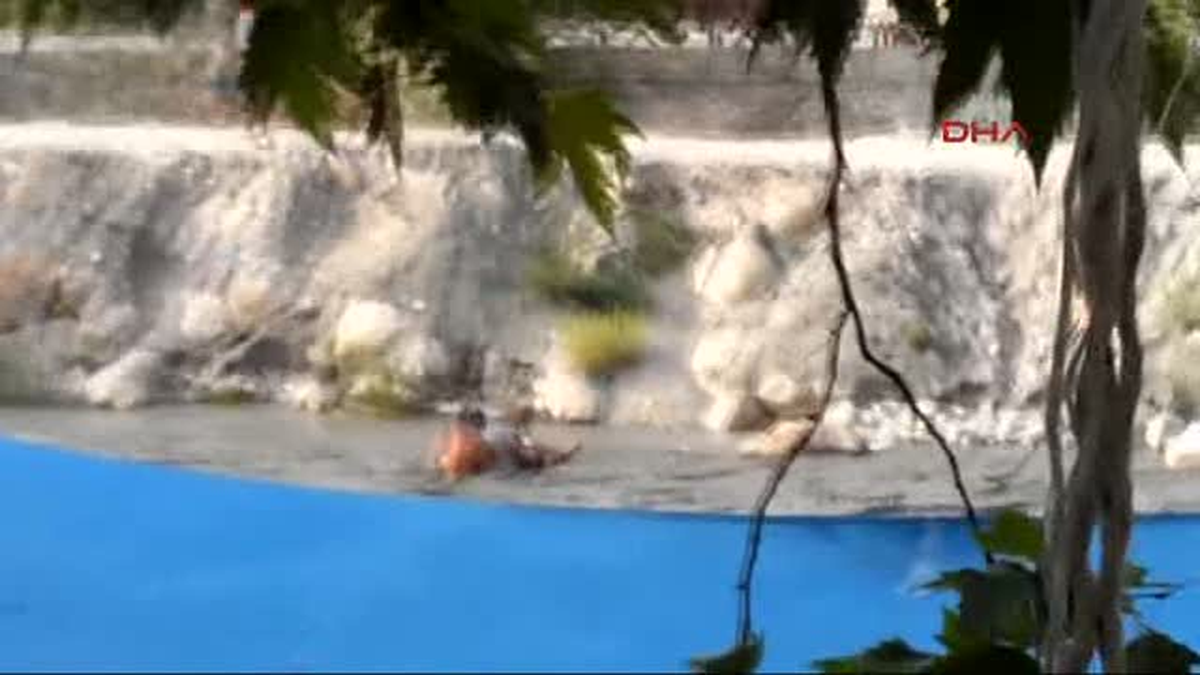 Kanyonu Sel Bastı: 1 Ölü, 8 Yaralı