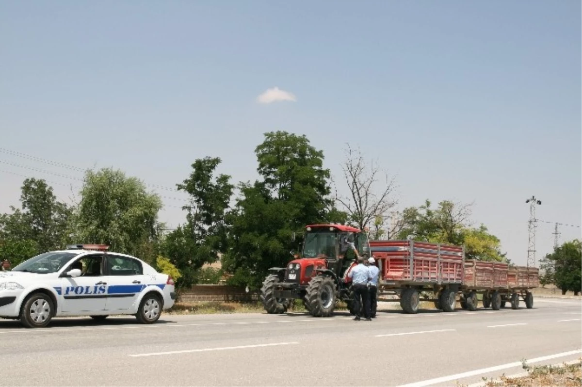 Kulu\'da Çiftçilere Römork Uyarısı