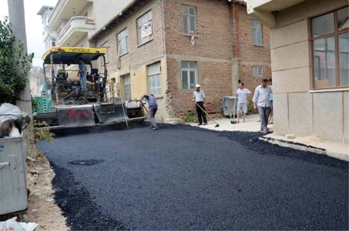Mudanya\'nın Yeni Mahalleleri Asfaltlanıyor