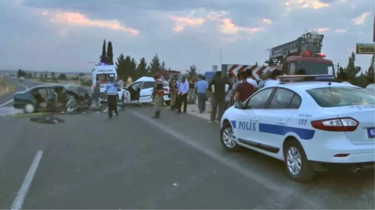 Şanlıurfa'da trafik kazası: 2 ölü, 4 yaralı