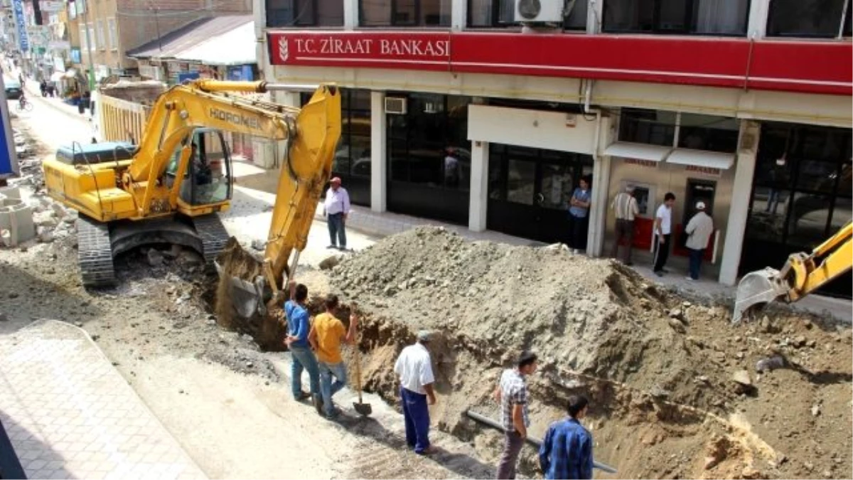 Suşehri\'de Altyapı Çalışmaları