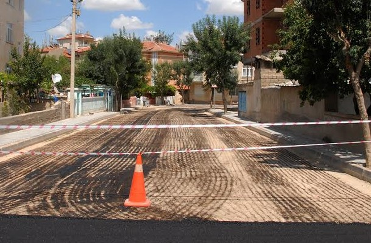Asfalt Çalışması Alacasuluk Mahallesi\'nde
