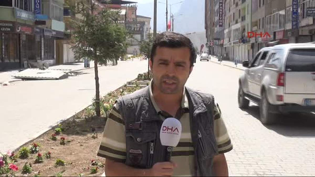 Hakkari\'de Sokağa Çıkma Yasağı Sürüyor