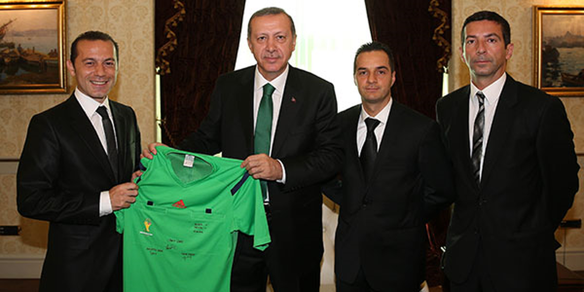 Başbakan Erdoğan, Cüneyt Çakır'ı Kabul Etti