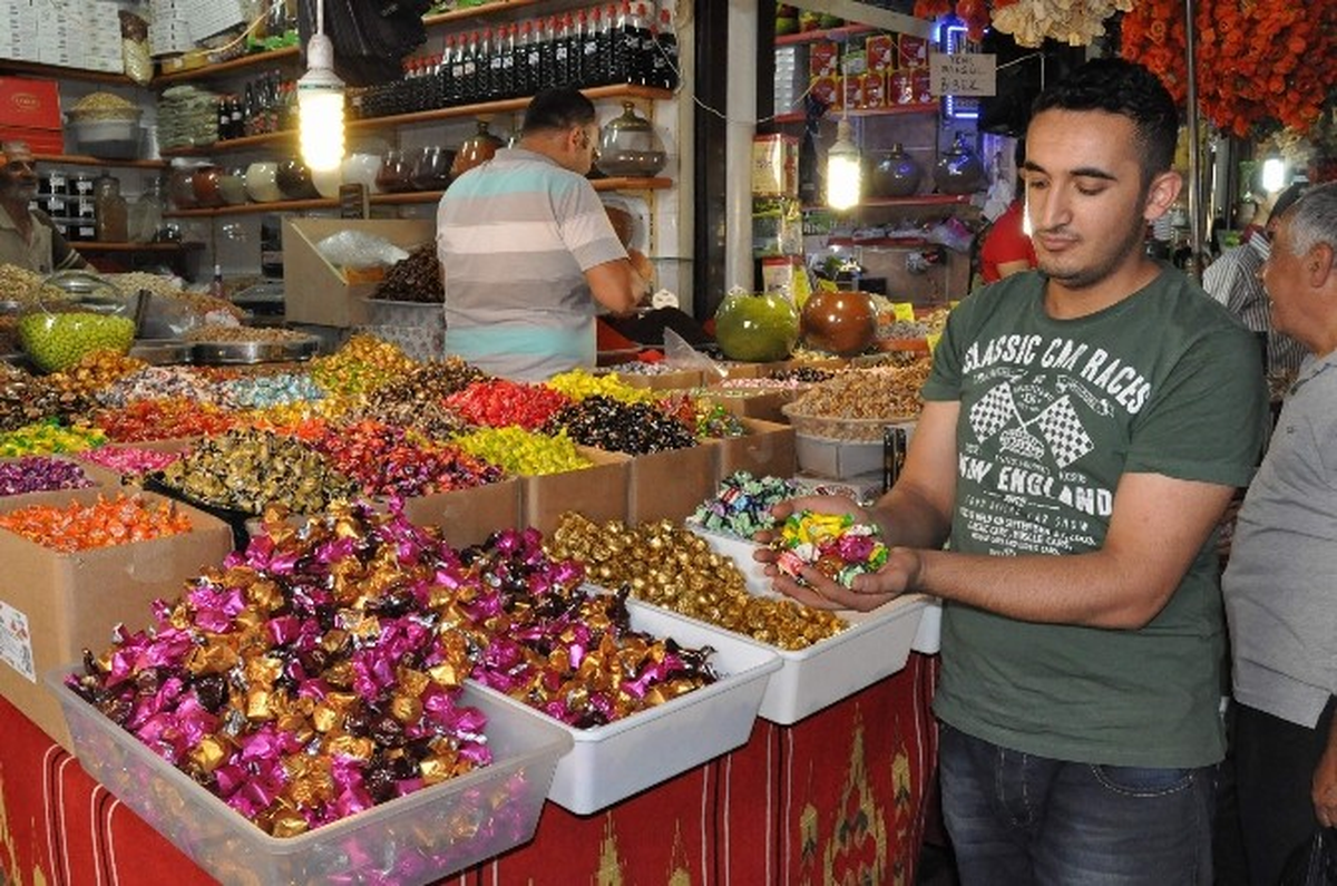 Bayram Şekeri Tezgahtaki Yerini Aldı