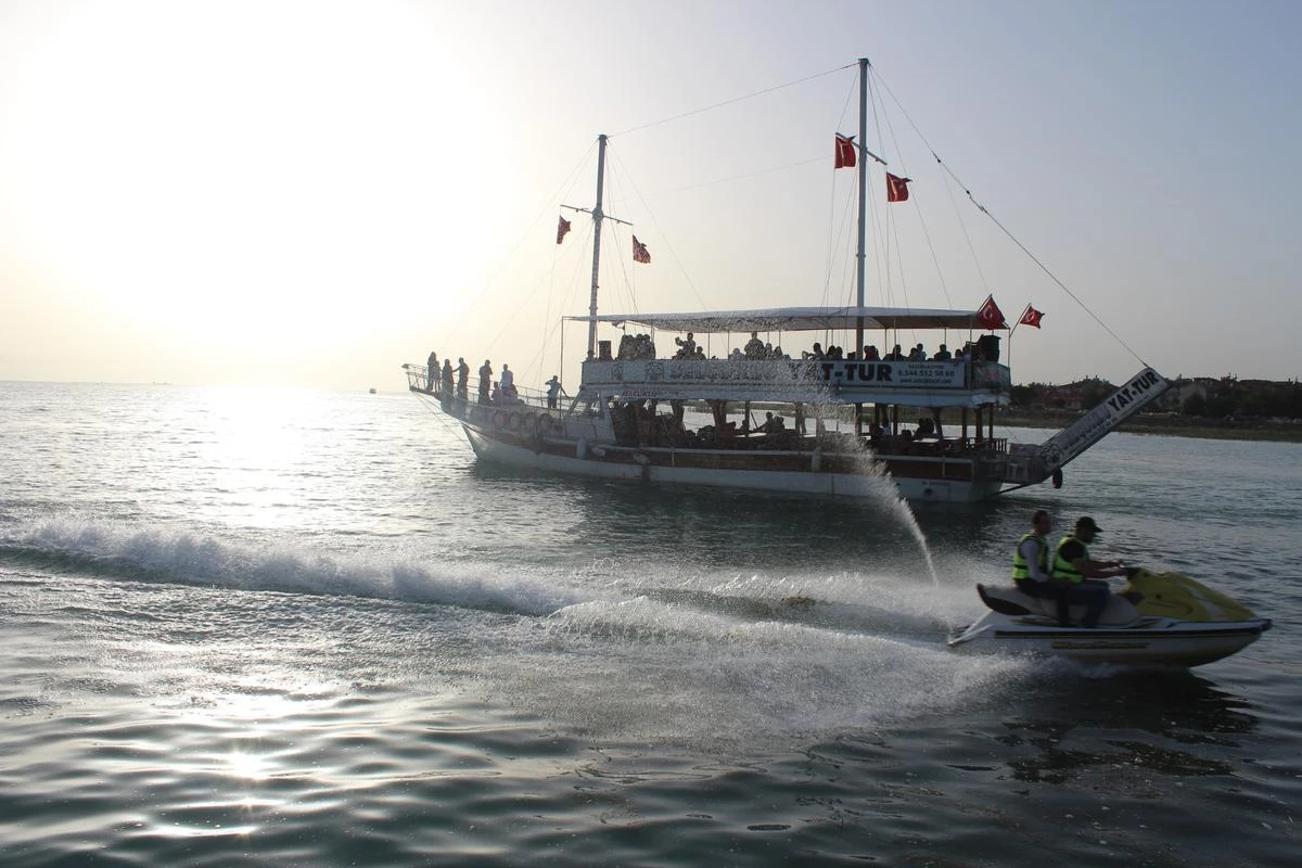 Beyşehir Gölünde Su Sporlarına İlgi Arttı