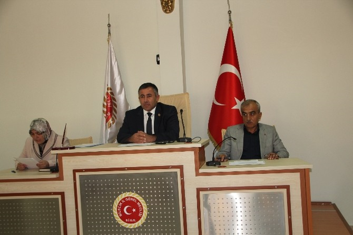 Bilecik İl Genel Meclisi Olağanüstü Toplandı