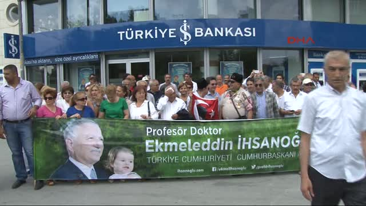 Cumhurbaşkanı Adayı İhsanoğlu\'na Bağış Kampanyası