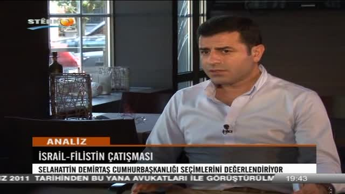 Demirtaş: İsrail Saldırılarını Durdurmalı, Yeniden Müzakereye Başlamalı