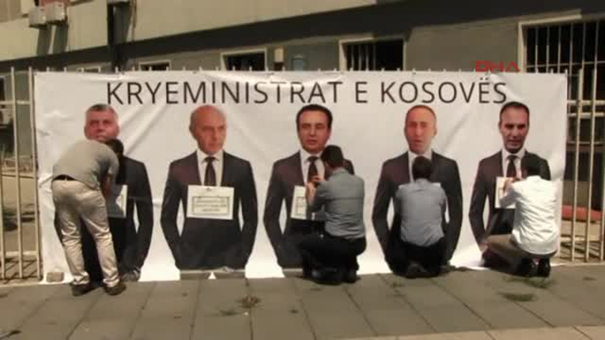 Dha Dış Haber ? Kosova\'da Başbakan Adayları Protesto Edildi