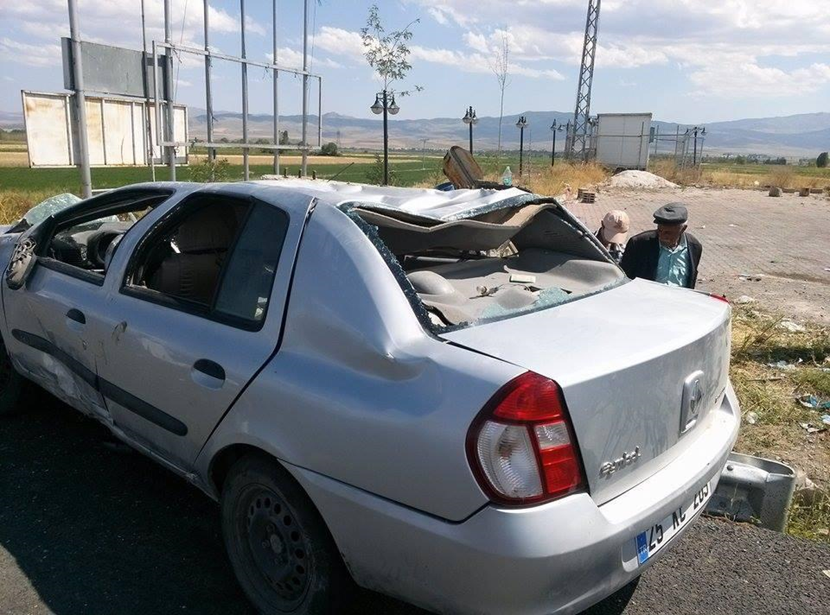 Erzurum\'da Trafik Kazası: 1 Ölü, 5 Yaralı