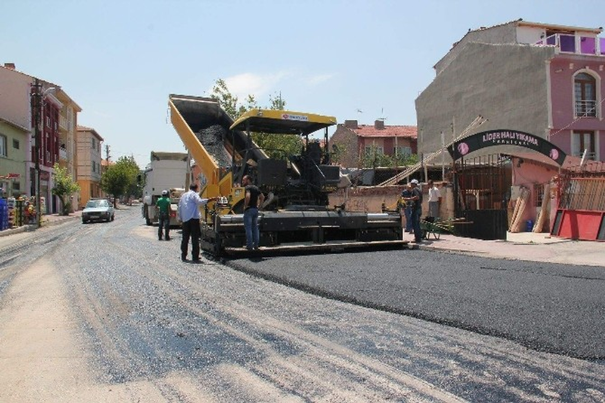 Eskişehir\'de Asfalt Çalışmaları