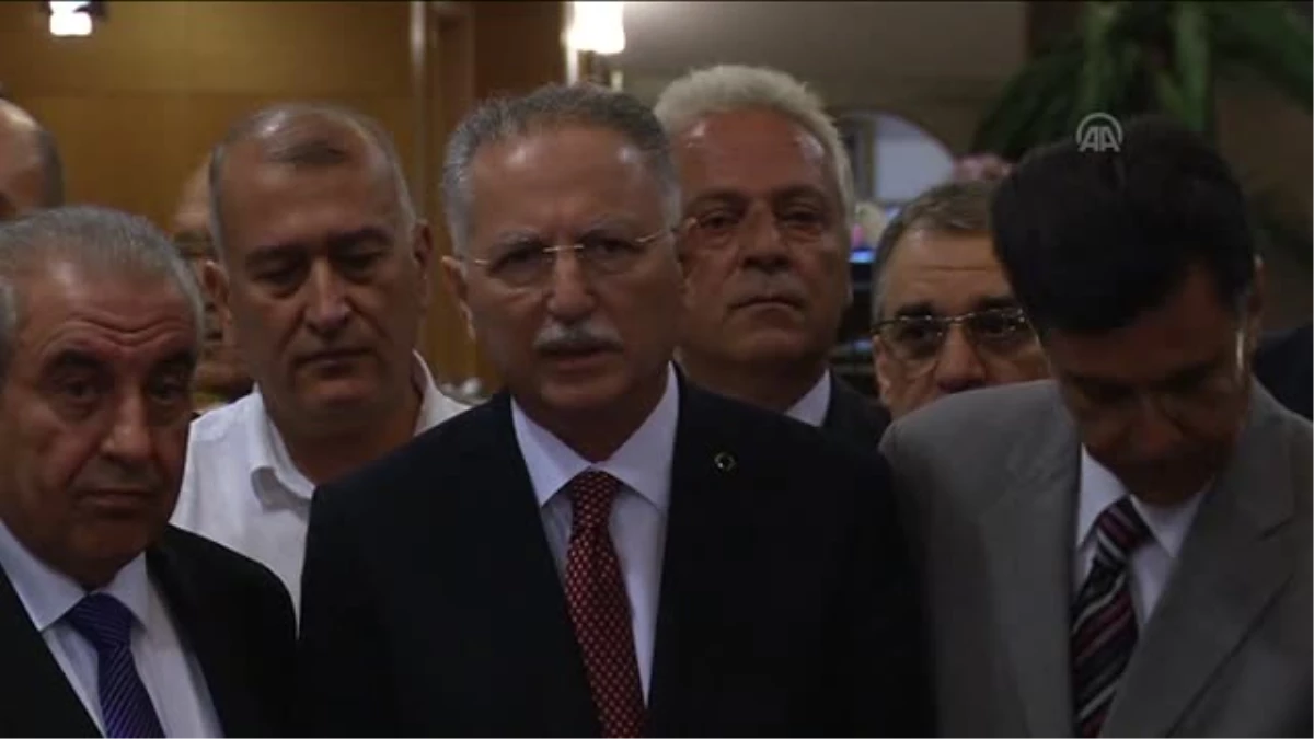 İhsanoğlu, Irak\'lı Türkmenlerin temsilcileriyle görüştü -