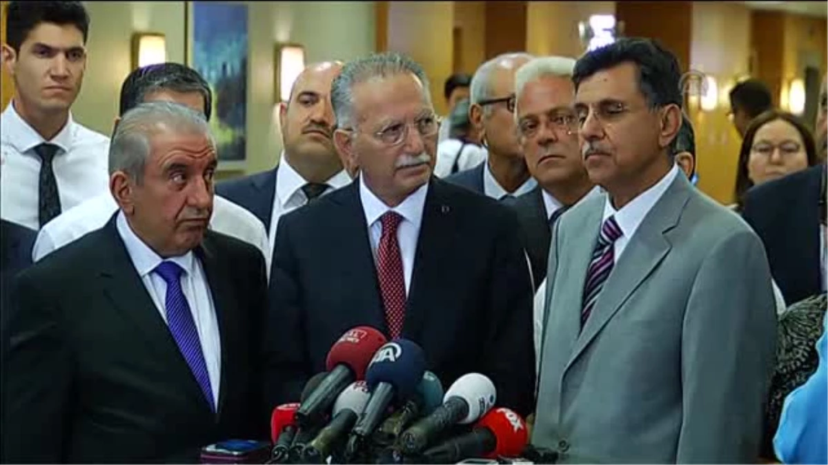 İhsanoğlu, Iraklı Türkmenler ile görüştü (2) -