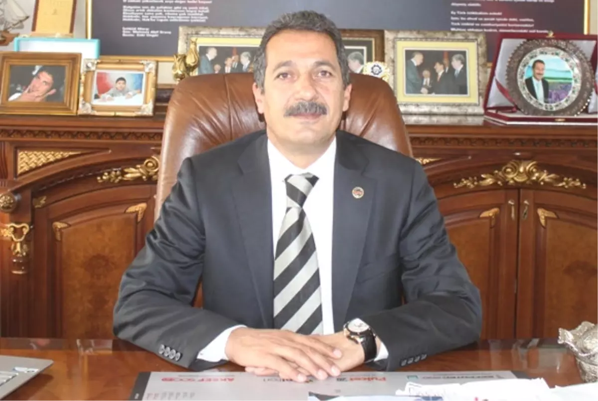 Taşlıçay Belediye Başkanı Taşdemir İsrail'i Kınadı