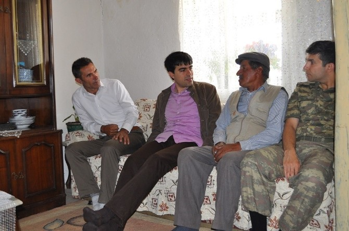 Kaymakam Erdem Gazileri Ziyaret Etti