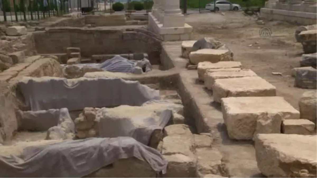 Soli Pompeipolis Antik Kenti\'ndeki kazı çalışmaları -