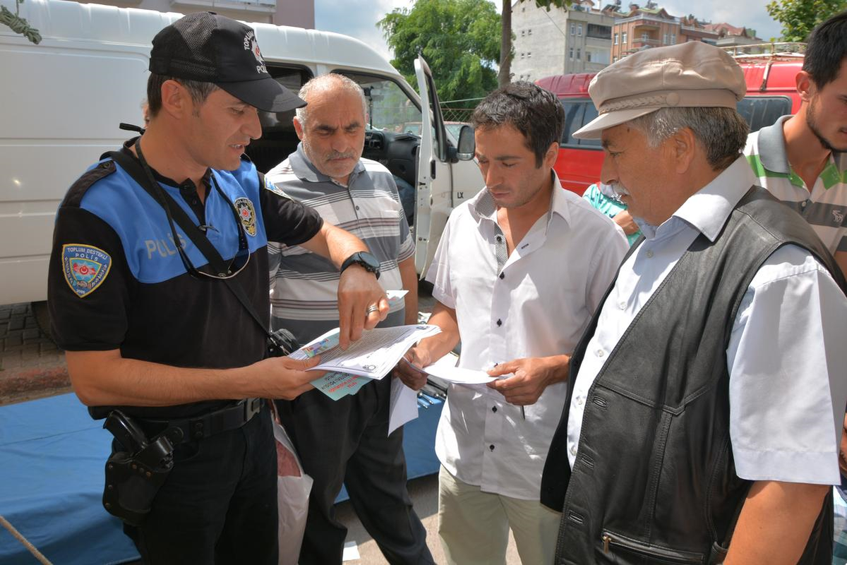 Fatsa\'da Toplum Destekli Polisler, Hırsızlığa Karşı Uyardı