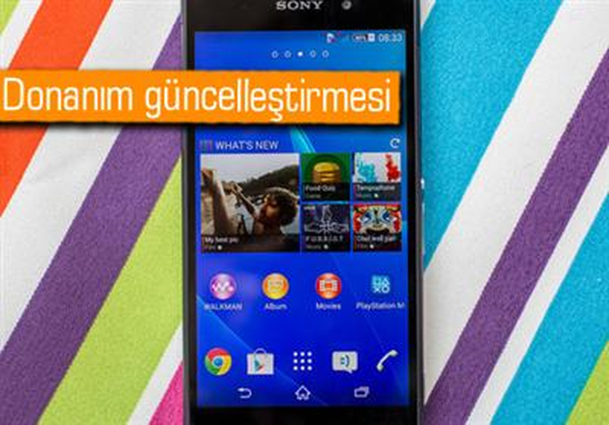Xperia Z2\'ye Güncelleme Geldi
