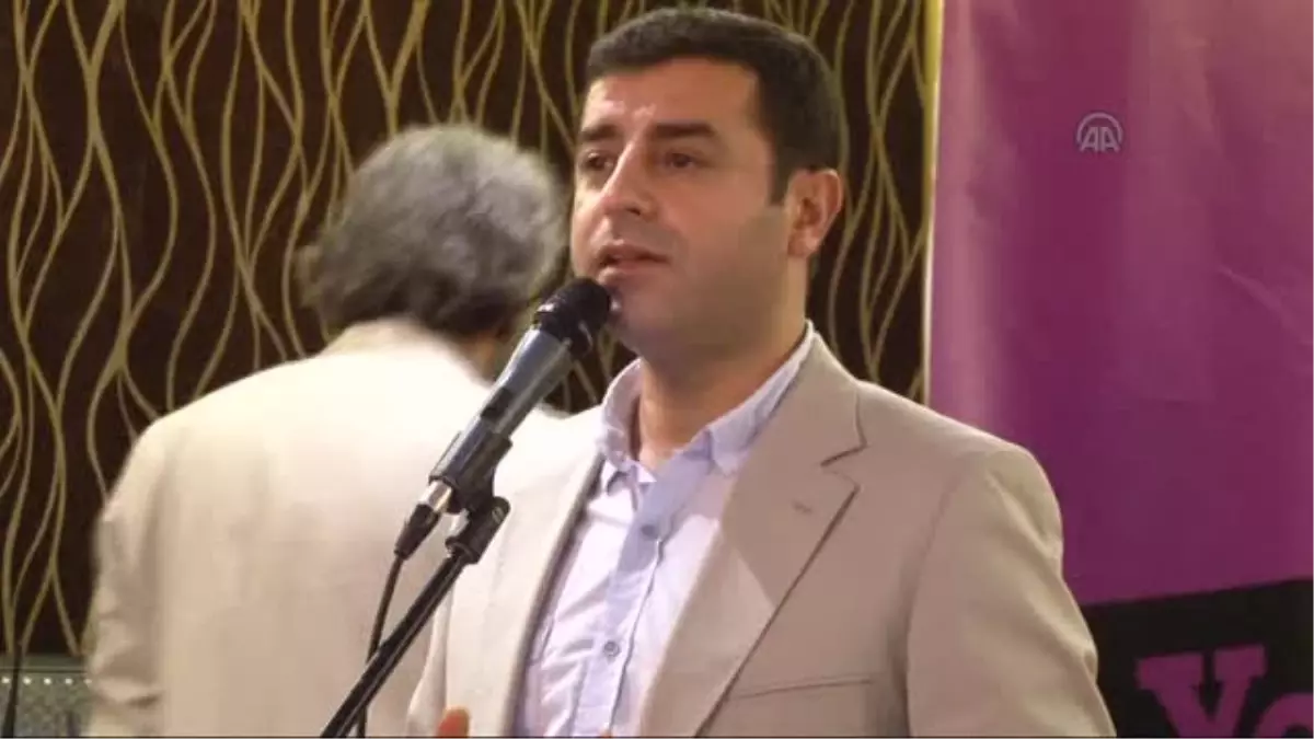 Cumhurbaşkanı Adayı ve Hdp Eş Genel Başkanı Demirtaş, Batman"Da