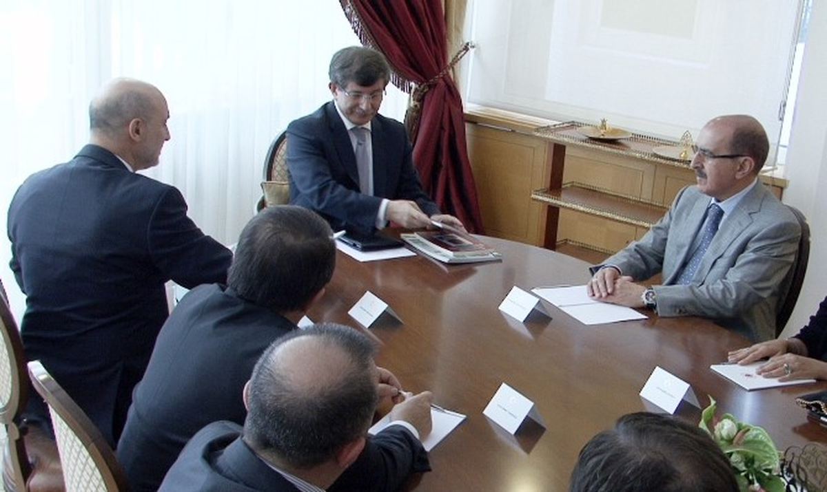 Ahmet Davutoğlu, Ömer Cihad Vardan ve Heyetini Kabul Etti