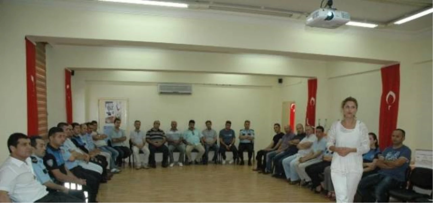 Manavgat\'ta Emniyet Personeline Öfke Kontrolü Semineri