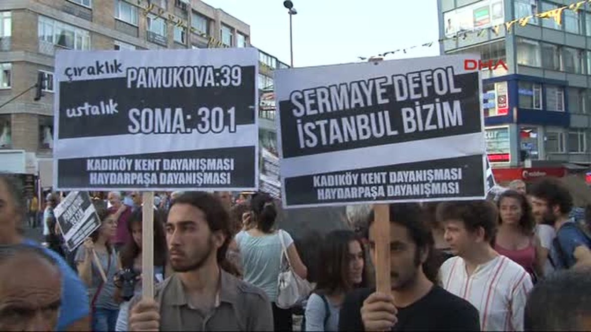 Yüksek Hızlı Treni Protesto Ettiler