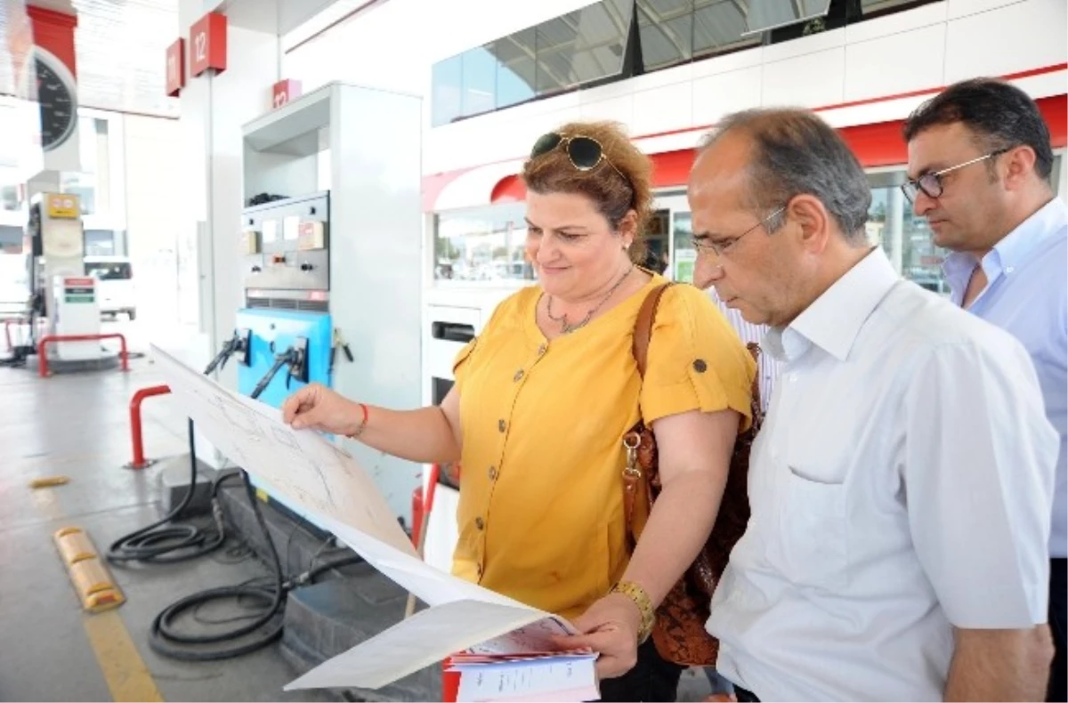 Antalya Belediyesi Akaryakıt İstasyonlarına Denetim Başlattı