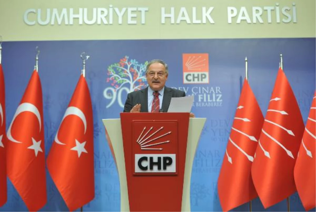 CHP Sözcüsü Haluk Koç\'un Basın Toplantısı