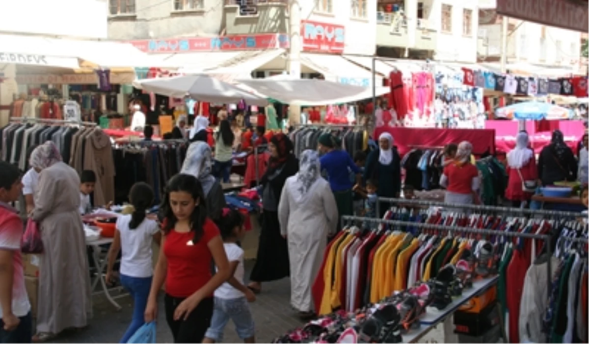 Diyarbakır\'da Bayram Alışverişi Yoğunluğu Başladı