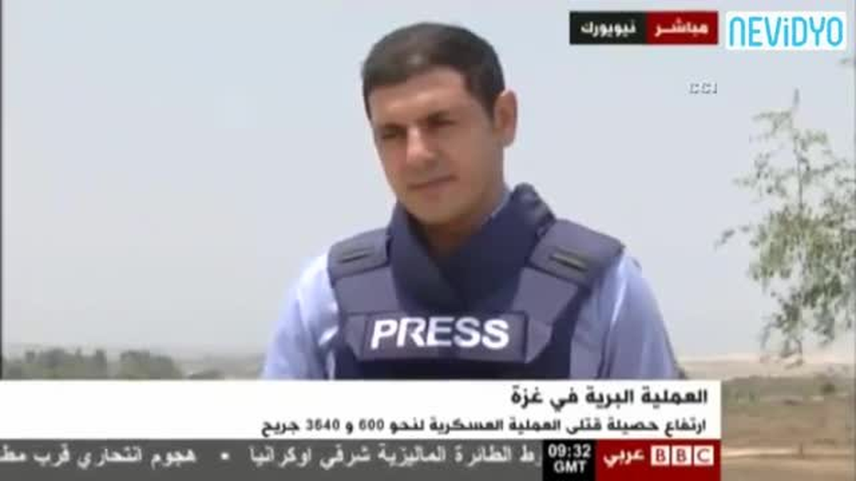 Fanatik Yahudi, Canlı Yayında Bbc Muhabirine Saldırdı
