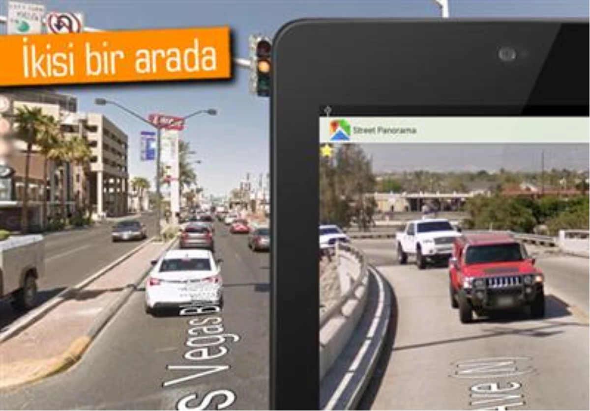 Google Maps ve Street View Bir Arada!