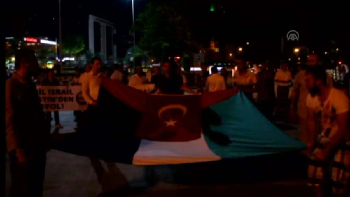 Giresun\'da İsrail Protestosu