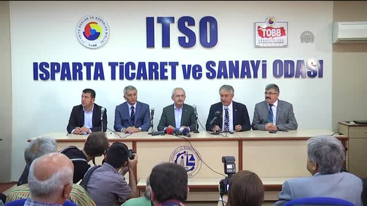 Kılıçdaroğlu, Ticaret ve Sanayi Odası\'na ziyaret etti -