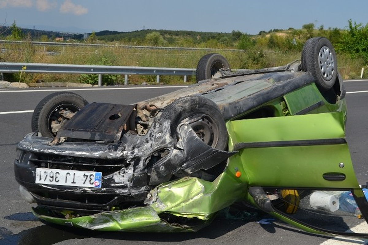 Kırklareli\'de Trafik Kazası: 2 Yaralı