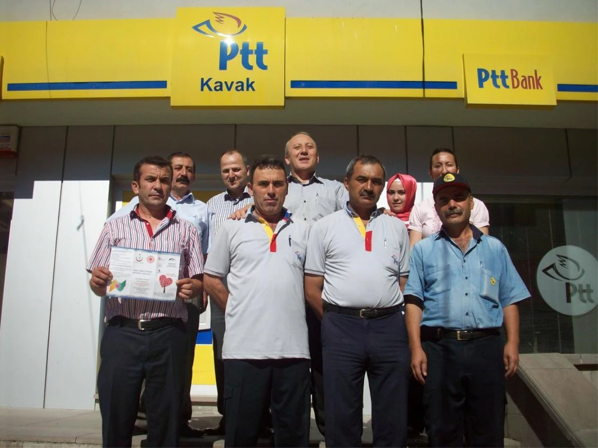 Samsun Kavak\'ta PTT Çalışanlarına Organ Bağışı Anlatıldı