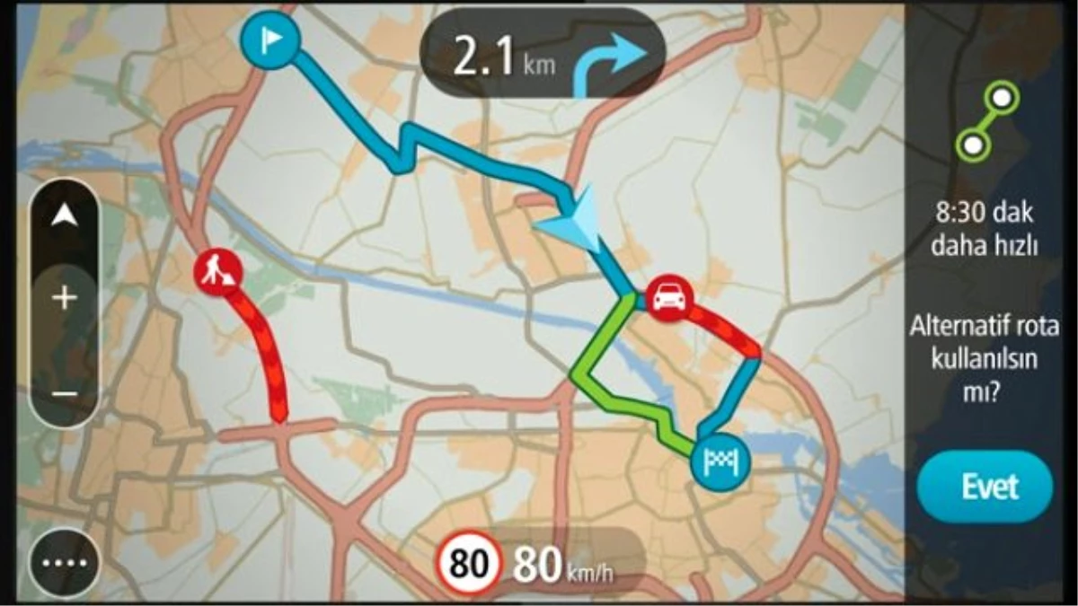 TomTom\'un Trafik Sıkıştığında Yeni Rota Sunan Ürünü Satışa Çıktı