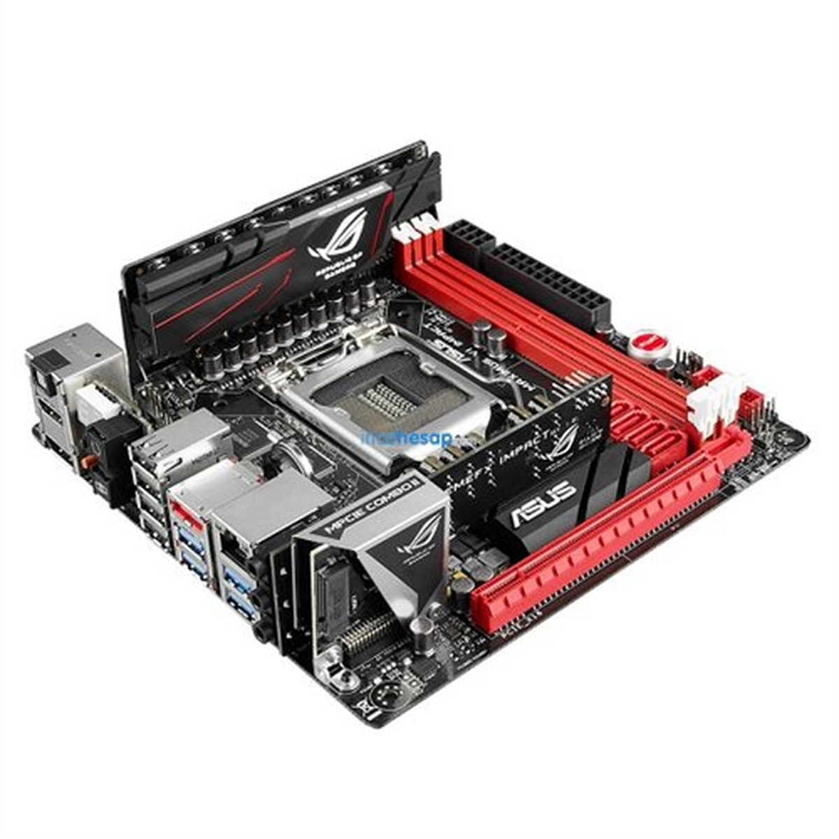 Asus Maxımus Vı Impact Z87 Ddr3 Sata3 Glan 1150p