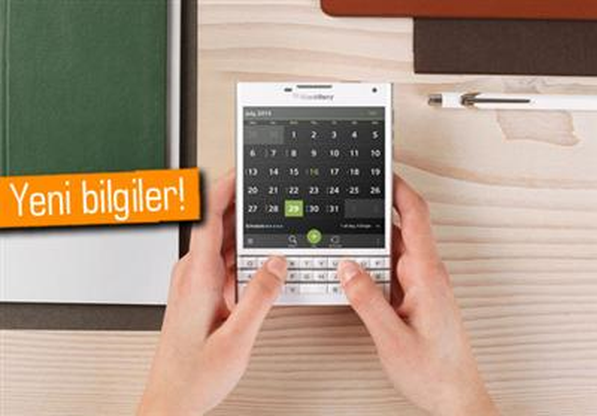 Beyaz Renkli Blackberry Passport Duyuruldu