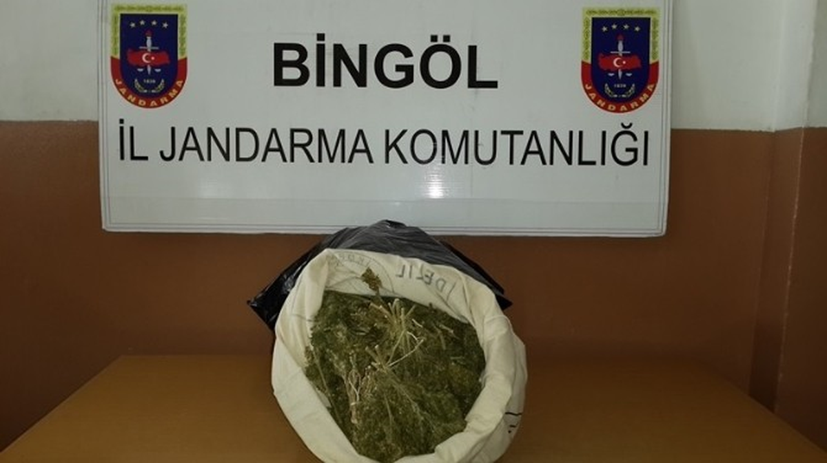 Bingöl\'de 36 Kilogram Esrar Ele Geçirildi