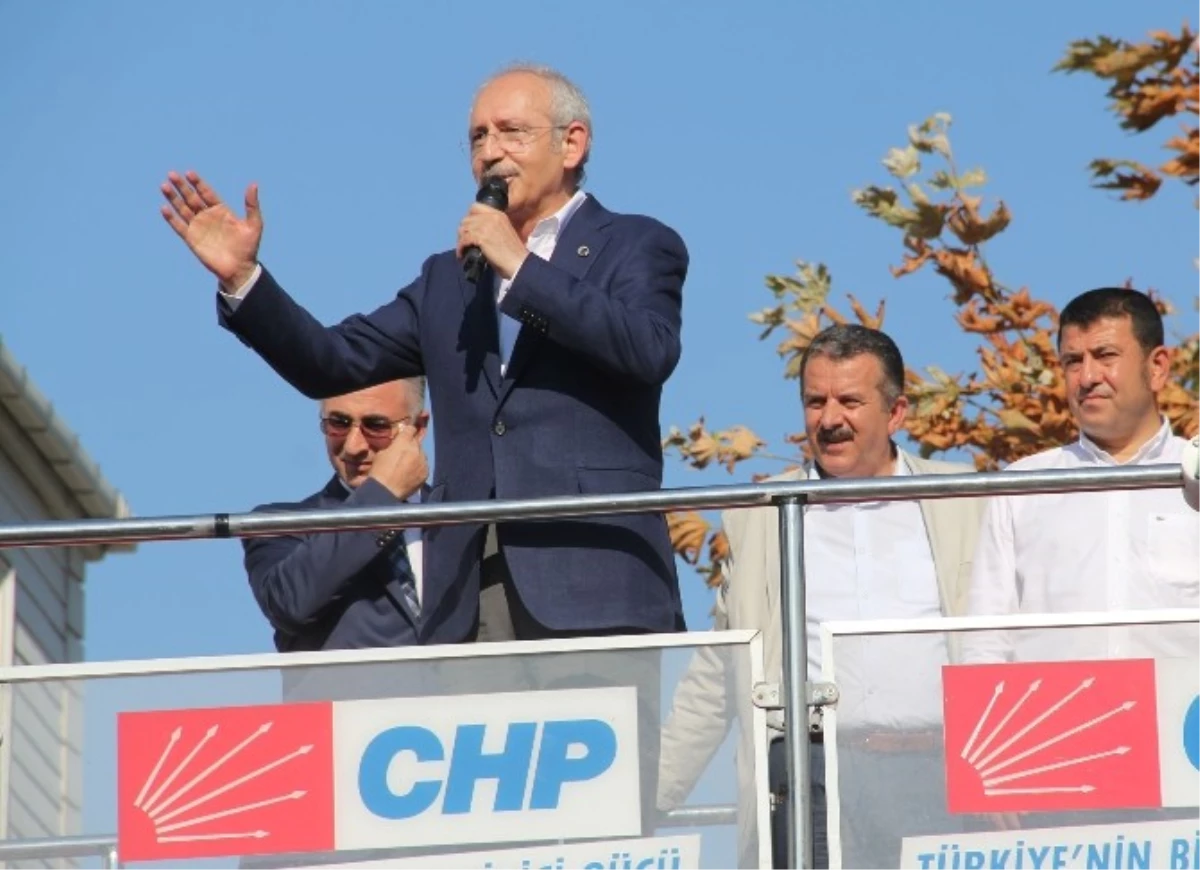 CHP Genel Başkanı Kılıçdaroğlu, Giresun\'da Açıklaması