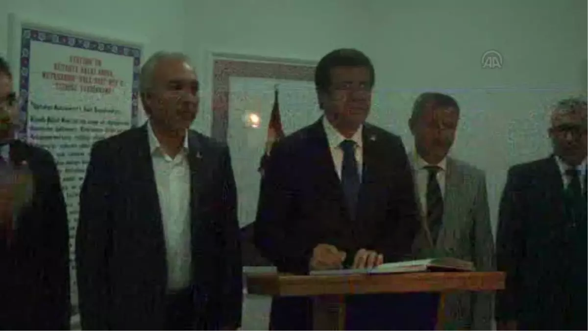 Ekonomi Bakanı Zeybekci Kütahya\'da