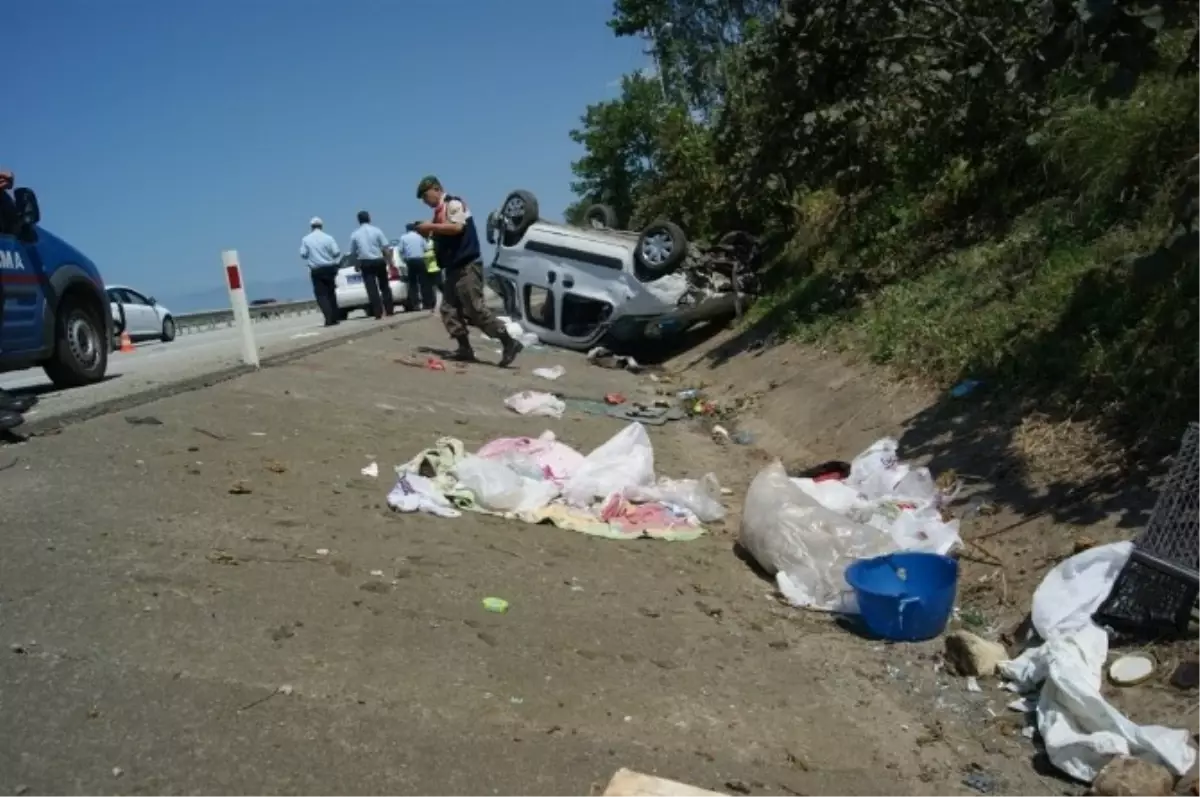 Giresun\'da Trafik Kazası: 6 Yaralı