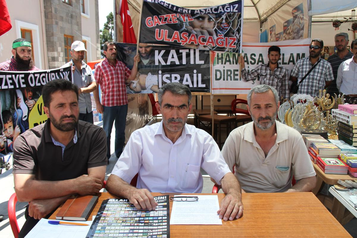 İsrail\'in Gazze Saldırılarının Protesto Edilmesi