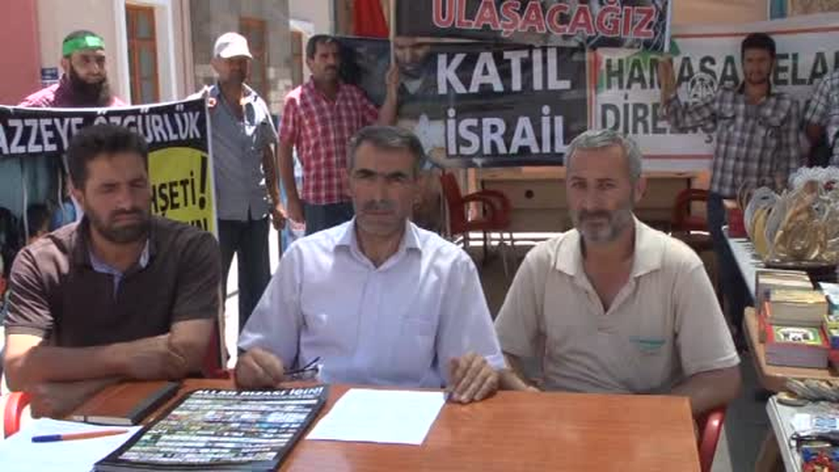 İsrail\'in Gazze Saldırılarının Protesto Edilmesi
