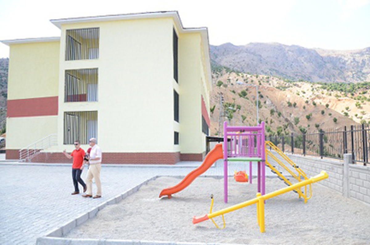 Maraşlı, İnşaatı Tamamlanan Okulu İnceledi