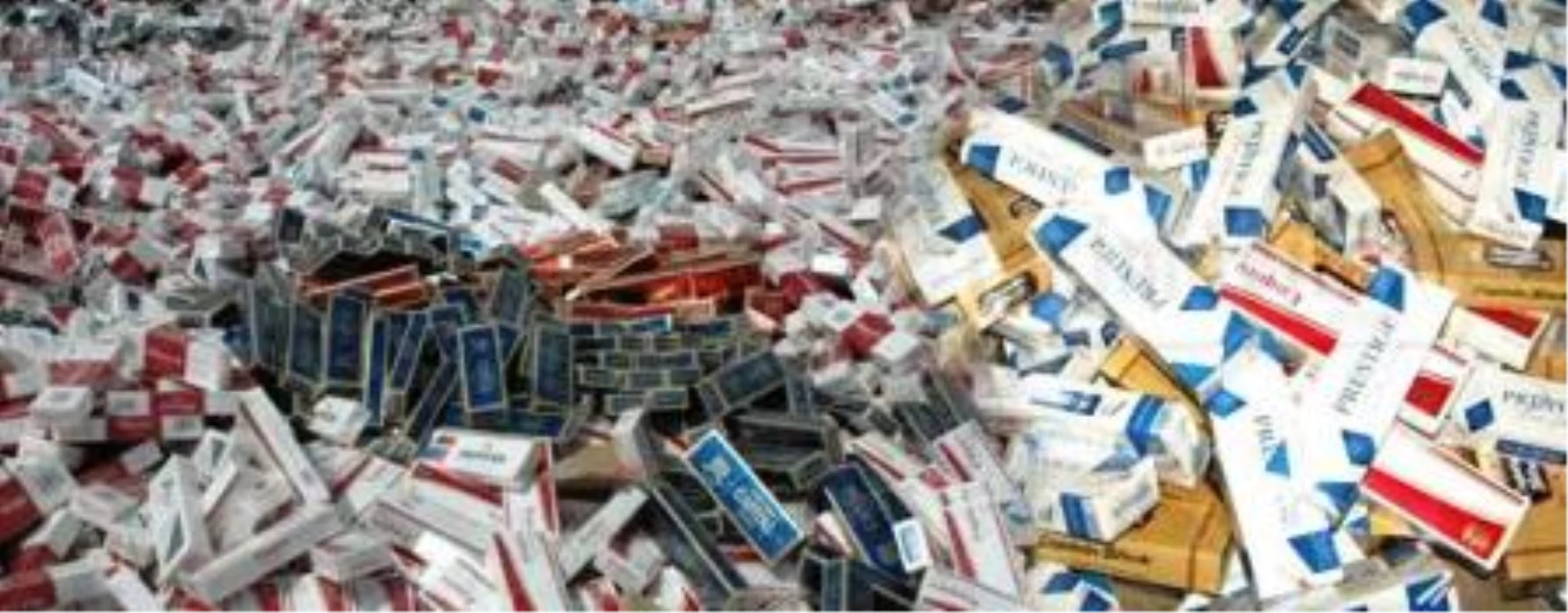 Mardin\'de, 175 Bin Paket Kaçak Sigara Ele Geçirildi