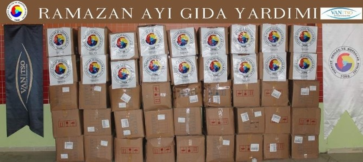 TOBB ve Van Tso\'dan 800 Aileye Gıda Yardımı